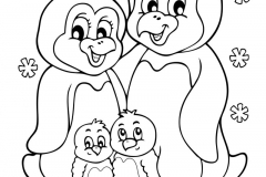 dibujos-para-colorear-familias